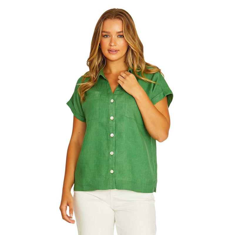 Jump Open Neck S/S Shirt image number 3